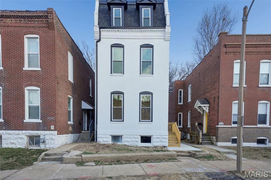 Beautifully Renovated Benton Park West Gem!
Step into this STUNNING 3-story home where historic charm meets modern elegance. Featuring 4 spacious bedrooms and 2.5 stylish baths, this property offers an ideal blend of comfort and sophistication. Enjoy the open-concept living spaces, updated kitchen with premium finishes, and abundant natural light throughout. The impressive fire escape adds character and functionality, while the home’s thoughtful renovation ensures move-in readiness. 4-Piece, Fingerprint-Resistant, Stainless Steel appliances (Refrigerator, Stove, Dishwasher and Microwave) are chosen and will be installed with an acceptable offer. Located in the vibrant Benton Park West area, you’ll be just moments from local dining, parks, and entertainment.