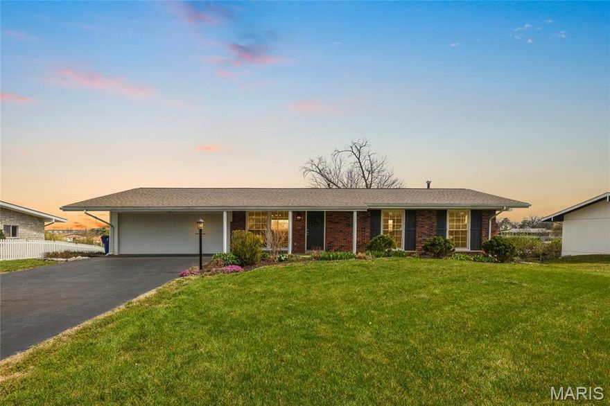 Open Sun, 4/5, 1-3pm. A classic ranch that lives larger than expected. Vaulted ceilings, a walk-out lower level, picture windows and a full list of meaningful updates sets this one apart. With 4 bedrooms and 3 full baths the layout offers both space and flexibility, while hardwood floors, granite surfaces, updated bathrooms, fresh paint, and new lighting deliver a polished, move-in ready feel. Finished lower level expands your living space with family room, rec area, full bath, bedroom, and walks out to the backyard with a covered patio and large deck off the kitchen. Updates: freshly painted throughout entire home, lighting, bathroom vanities + mirrors, and dishwasher.