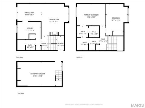 Tiny photo for 1939 Hunting Lake Court #1939, Kirkwood, MO 63122 (MLS # 25082401)