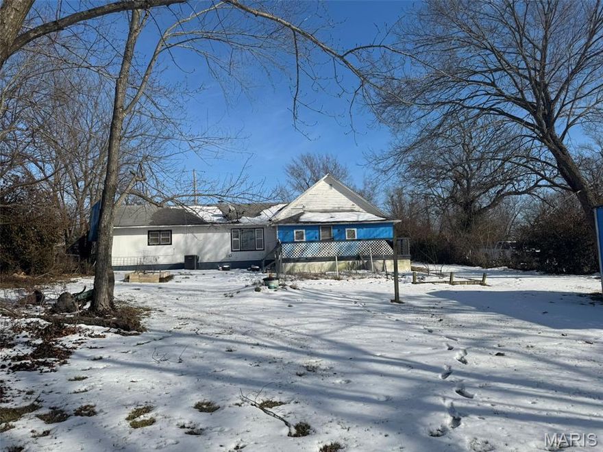Comp Only This 3-bedroom home offers a good space for the price! Fixer-upper with a convenient location, easy access to I-44. about 10-12 miles from town. This home was built in 1912. Over the years, it appears to have had additions. The living room has a nice fireplace. The kitchen includes a range and refrigerator, a nice backyard with a small storage shed, and space for your garden spot. The garage is currently used as a living area, but can easily be converted back into a 2-car garage. This is a great starter home. Make it yours with some work, and your personal touches