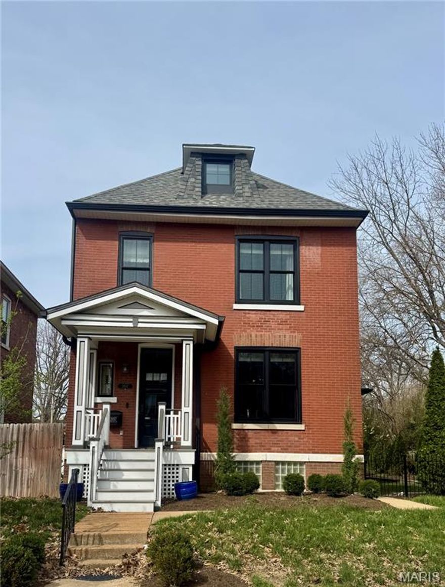 Welcome home to 3957 Juniata! You will love this newly renovated (stylishly!) partially furnished, four-bedroom, two-and-a-half-bath single-family home and its new additions. Where do I even begin? New gourmet kitchen, outdoor room with fireplace, hardwood floors throughout, 2.5 stories, new bathrooms, a workout room with a 75" TV, treadmill/weights, wine refrigerator, Restoration Hardware light fixtures/kitchen hardware, and a detached two-car garage. This home sits on a double lot, and all lawn maintenance is included. Walking distance to Tower Grove Park, restaurants, coffee shops, and much more. Open house: 3/29 from 12-2pm. Come check out this property, I promise you will love it.