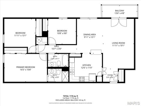 Tiny photo for 13579 Coliseum Drive #B, Chesterfield, MO 63017 (MLS # 26068707)