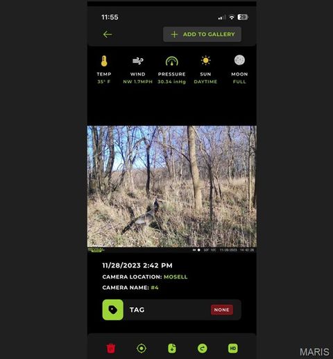 Tiny photo for 0 Old Cove Rd. (117.6+/- Acres) Road, St Clair, MO 63077 (MLS # 26011335)