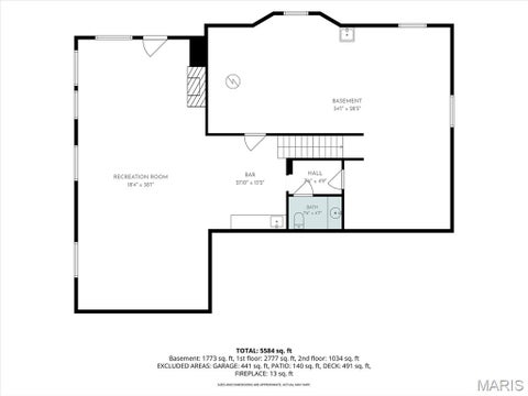 Tiny photo for 14 Long Meadows Lane, Town and Country, MO 63131 (MLS # 26058700)
