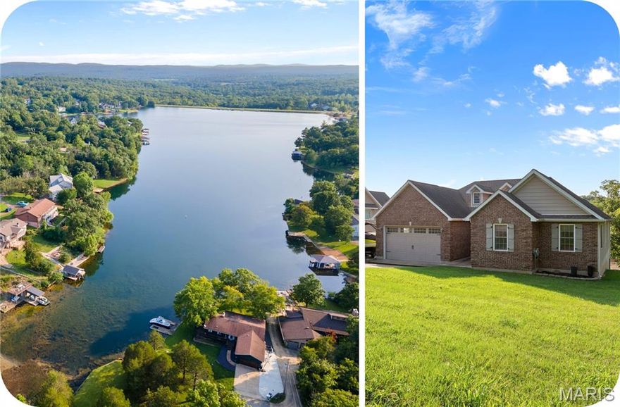 This Terre du Lac home is a dream for those who love lake life. The main floor offers a seamless blend of comfort & brightness featuring a living room with cozy fireplace, dining room perfect for entertaining & a cheery kitchen with breakfast room. The large primary suite boasts a gorgeous spa-like bath with double sinks & jet tub for ultimate relaxation. Two additional bedrooms & another full bath complete this level, providing lots of space for family or guests. The professionally finished walk-out lower level expands the living space to over 3000 square feet. Here, you'll find a versatile layout including a possible fourth bedroom, another full bath, abundant storage & an enormous rec room perfect for slumber parties & movie nights. Step outside to enjoy the deck, perfect for dining al fresco, or wander down to the lakefront gazebo for a serene sunset view with a glass of wine in hand. This home not only offers comfort & style but also embraces the peaceful charm of lakeside living.