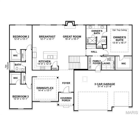 Tiny photo for 1 Hemingway at The Reserve at Wildwood, Wildwood, MO 63040 (MLS # 26019215)