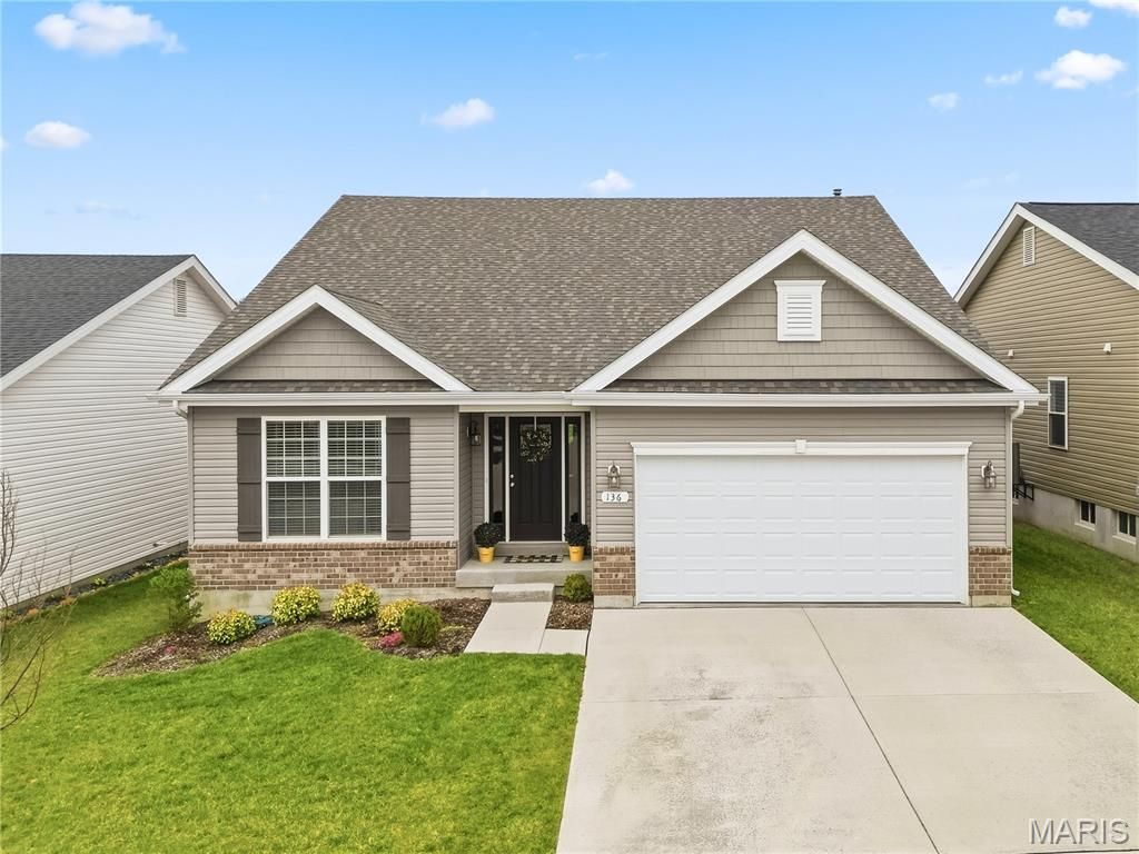 Photo of 136 Liberty Valley Drive, Foristell, MO 63348 (MLS # 26019732)