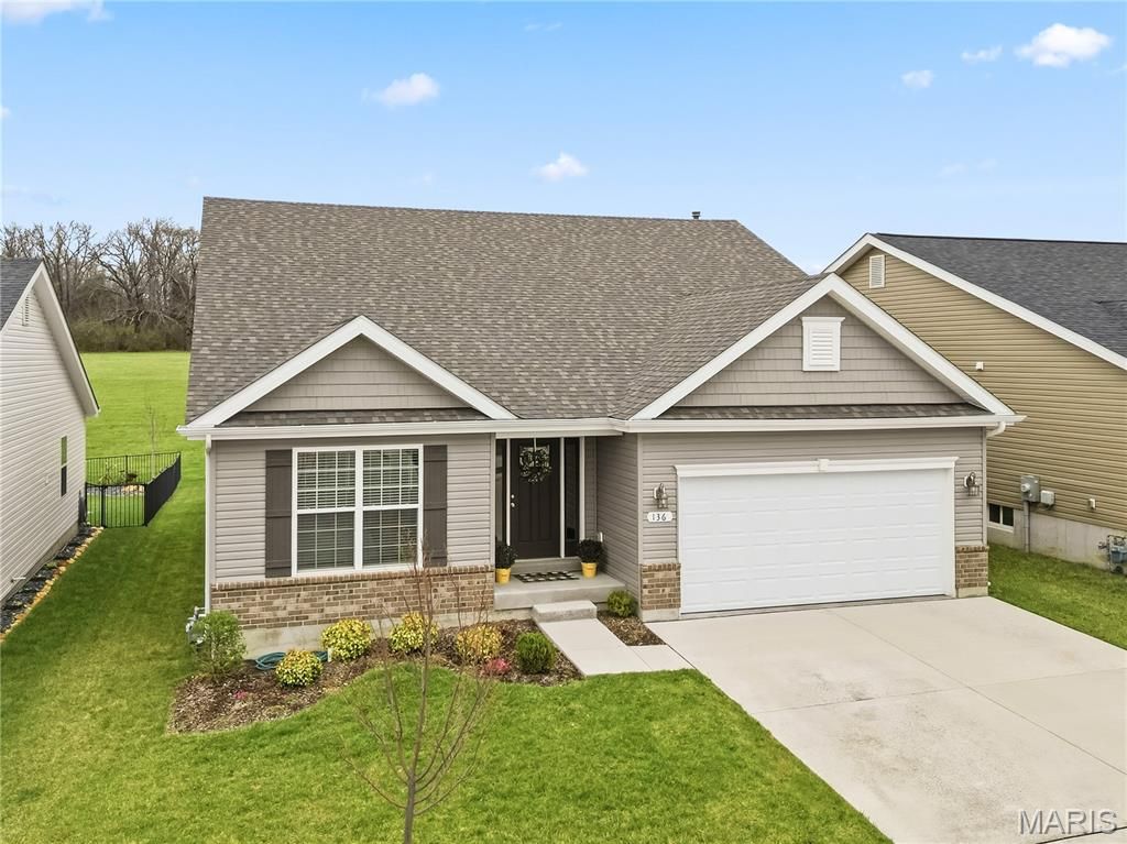 Photo of 136 Liberty Valley Drive, Foristell, MO 63348 (MLS # 26019732)