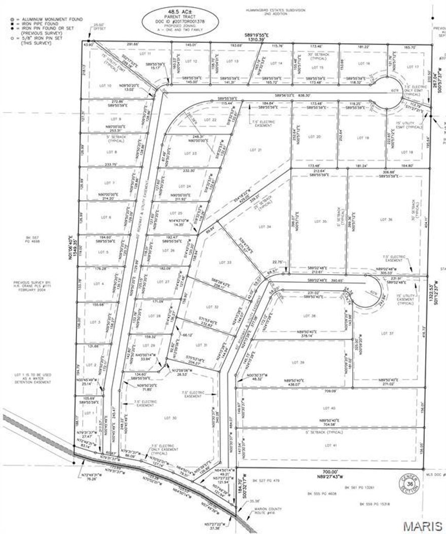 Subdivision is tree lined, with lots suitable for walk-out and in ground basements and slabs.  All utilities are located underground and our city maintained. All covenants and restrictions can be located it the Oak Spring hand out that is available at the office of Prestige Realty. Tax ID to be assigned. Additional Rooms: In Platted Subdv.