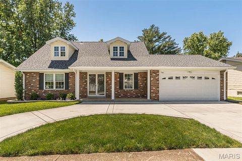 Photo of 716 Reinke Road, Ballwin, MO 63021 (MLS # 26029589)