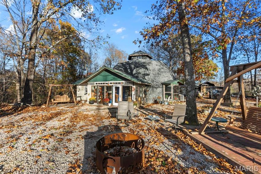 A Hunter's paradise! This beautiful home sits on 76 acres in Bollinger County. This beauty offers 2 beds, but has 2 more rooms that could be used as bedrooms. Shops, sheds, round pen, barn just to name a few perks!
