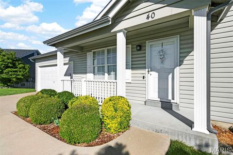 Tiny photo for 40 Double Creek Court, Wentzville, MO 63385 (MLS # 26025641)