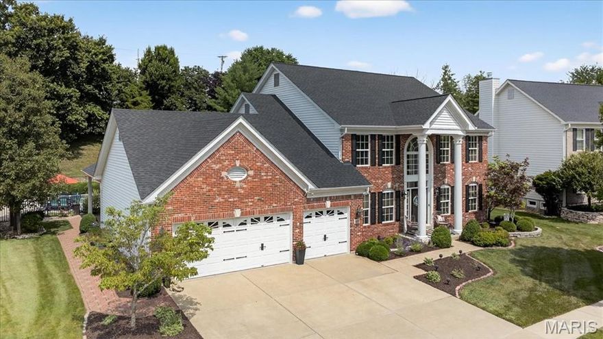 Move over, Joanna Gaines—this show-stopping home is straight out of a magazine!
Every inch of this stunning property has been thoughtfully designed with impeccable taste & attention to detail. From the architectural flow to the artistic finishes, it offers the kind of style & sophistication typically reserved for HGTV-worthy dream homes.

Whether you're hosting intimate gatherings or lively celebrations, the backyard oasis is sure to impress. Enjoy a covered patio perfect for outdoor dining, a sparkling inground saltwater pool, a dedicated basketball/sports area, & a spacious, level lawn—ideal for play or relaxation.

Inside, the soaring foyer welcomes you into a light-filled Great Room with a cozy fireplace. The Gourmet Kitchen is a chef’s dream, featuring custom cabinetry, professional-grade appliances, & a charming sitting area. The main-level Owner’s Suite feels like a private retreat, complete with a luxurious spa-inspired bath. Additional main floor highlights include a formal dining room & a stylish home office.

Upstairs, you’ll find three generously sized bedrooms, two full bathrooms, & a large bonus room perfect for a playroom, media space, or hangouts. The fabulous finished lower level offers even more space to spread out, with a second great room, theater/media area, wet bar, home gym, flexible-use space, another home office, full bath, & play area.

Why book a vacation when every day can feel like a resort? Welcome home!