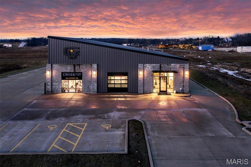 SUPERIOR COMMERCIAL PROPERTY OPPORTUNITY AVAILABLE NOW!  ENTREPRENEURS - READY TO TAKE YOUR BUSINESS TO NEW HEIGHTS? VISIT 902 Don Avenue, which presents an opportunity to create a business presence that truly turns heads in Washington, MO. This modern 4,800-square-foot commercial building is situated on a half-acre lot with excellent visibility near Highway 100, offering strong exposure to high daily traffic and an ideal setting for a wide range of business concepts. 

The building features an efficient layout with two finished office spaces, multiple glass drive-in doors, and ample on-site parking. Interior features include LED lighting, keyless security entry, automatic garage door openers, a huge 16' industrial ceiling fan designed for effective air circulation and comfort, 3 bathrooms with handicap accessible showers, drive up window in the main office. 

Additional highlights include radiant gas heating in the open areas, public utilities, modern infrastructure, and a flexible open floor plan that allows for owner-user occupancy or future multi-tenant configuration. 

The property has been thoughtfully improved to support fitness, wellness, professional services, or other creative commercial uses, subject to buyer due diligence and zoning verification. This property offers flexibility for buyers seeking to acquire the real estate alone or to purchase existing business assets separately by agreement. Opportunities of this scale and visibility are increasingly rare in the Washington market.

Put new Business roots down in Washington, Missouri.  Think BIG.  Think Modern. Think Expansion. This property is across from Highway 100 with 10k+ drive-bys a day.  Their local neighbors include Dobbs Tire and Auto Centers, Dunkin' Donuts, Casey's General Store, Modern Auto Dealership, Senior Living facilities, all ages rental facilities, two large retail plazas, and much more!  Expand your business off of one of the busiest intersections in town.  CALL TODAY FOR MORE INFORMATION.