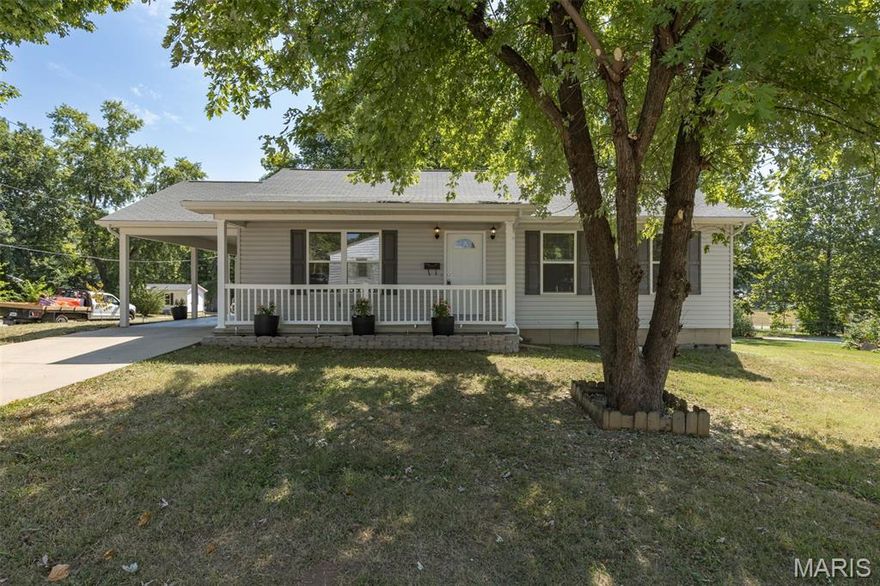 Move-in ready 3 bed, 2 bath home with full unfinished basement offering endless potential! This well-maintained property features a spacious living area, updated kitchen with modern appliances, and a comfortable dining space. The primary suite includes a private bath, while two additional bedrooms provide room for family, guests, or a home office. Both bathrooms are clean and updated. The full unfinished basement is a blank canvas—ideal for storage, a workshop, or future expansion. Enjoy a private backyard and convenient location close to schools, parks, shopping, and major highways. Don't miss this opportunity!