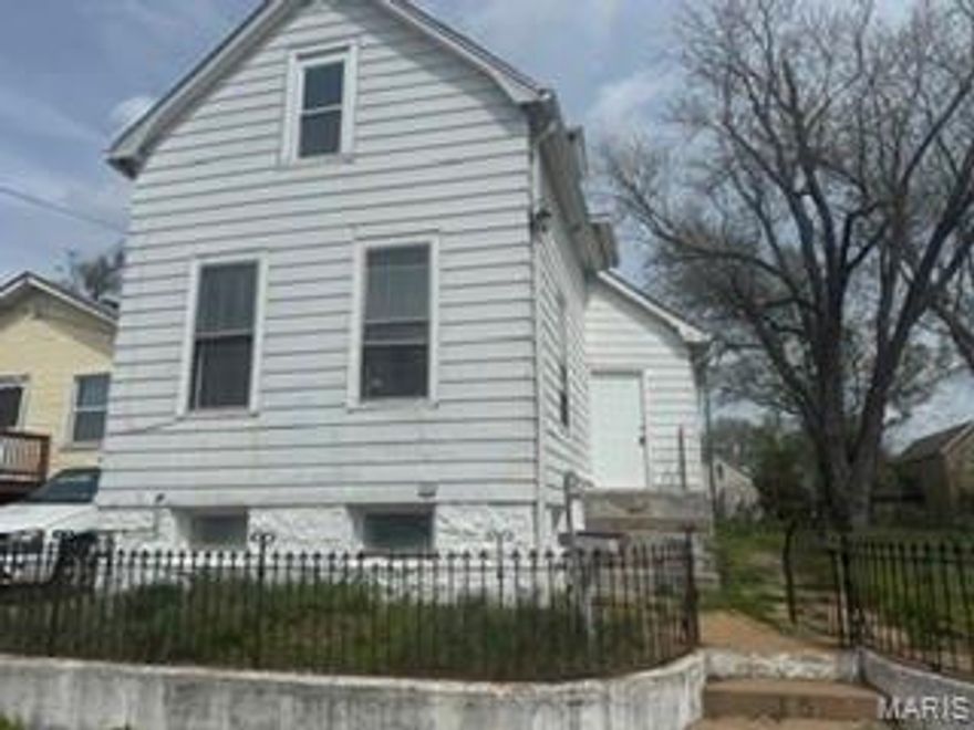 Excellent rehab opportunity in a convenient location just off I-55 — quick access to downtown St. Louis, local amenities, and commuter routes. This spacious 2-bedroom, 2-full-bath home offers over 1,300 sq ft of living space and is currently mid-rehab, giving the next owner a rare chance to customize the finishes, layout, and fixtures to maximize value.

Interior highlights:

Generous main living areas with open potential — configure an updated living room/dining area that flows for modern living.
Two full bathrooms — bring your selections to complete the remodel.
Two comfortable bedrooms with opportunity to reimagine storage and closet space.
Solid square footage allows for flexible floorplan options and added value through cosmetic and mechanical upgrades.
Exterior & lot:

Fully fenced yard — private outdoor space ideal for landscaping, entertaining or gardening.
Off-street parking — convenient for residents and guests.
Located right off Highway 55 for fast city and regional access.
Condition & terms:

Property is in active rehab and is NOT move-in ready.
Sold AS-IS; seller makes no warranties. Buyer to verify all facts and complete all required inspections.
Perfect for an investor, contractor, or homeowner ready to finish a project and capitalize on a desirable location. Schedule a viewing to evaluate the scope and potential.