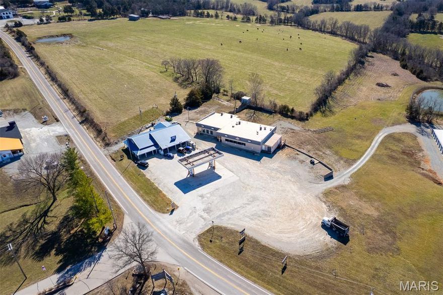 Turnkey remodeled Bar and Restaurant with 6+/- acres and 8,550 +/- sq footage. The walkout partially finished basement can be turned into 2 rental apartments if you want extra income - it was last used for shooting matches. Very large kitchen/prep area with commercial appliances 2017, freezers, 4 large walk-in freezers, pizza oven, grill, ovens, and deep fryers. Kitchen is ready for you to start your own business. 9 TVs and all tables and chairs are staying. Large bar area and all of its equipment stay. Dance floor and a DJ or band stage, big screen projector for watching sports, and an updated commercial well and sewer system. This building has many other options if you didn't want to use it for what it's currently being used for. Parking lot. There's another 1.5 acres for sale that fronts Hwy Y if interested in it. This property sits at the entrance of Goose Creek Lake Development, one of Missouri's largest private lake communities, with many full-time and part-time residents. Holidays are packed with people. Many local and traveling bike riders stop here to eat and drink. Minutes from 3 wineries. You must come inside to appreciate what this building has to offer. Call me today to schedule a private tour.