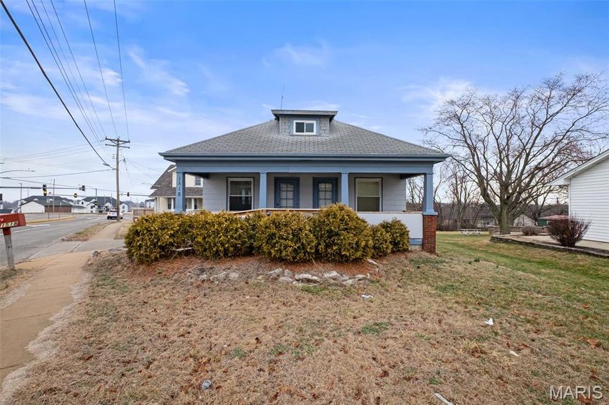 Versatile 2,128 SF commercial property available for lease in a convenient Saint Charles location. The main level offers three private offices, a spacious open office area ideal for administrative or collaborative use, a kitchen/break room, and a restroom. The upper level features two conference rooms well suited for meetings, training, or additional office space. An unfinished basement provides excellent storage and includes a second restroom. The property also includes a small on-site shed for added storage and partial use of the parking lot with over 12 parking spots. Flexible layout suitable for a variety of professional or office uses. Located at 1518 Caulks Hill Rd, Saint Charles, MO 63304. Offered at $1,750 per month.