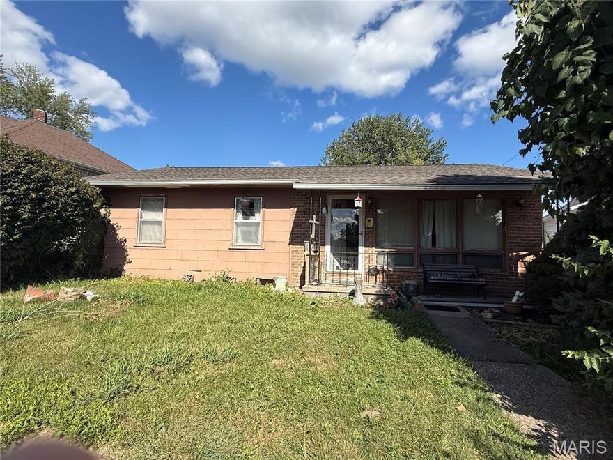 Welcome to this 3 bedroom and 1 bathroom home. The home has a living room, kitchen, and dining room. There is a separate laundry room off of the kitchen. Additional living space in a finished family room. Enjoy the backyard from the screened in back porch. Two car detached garage.