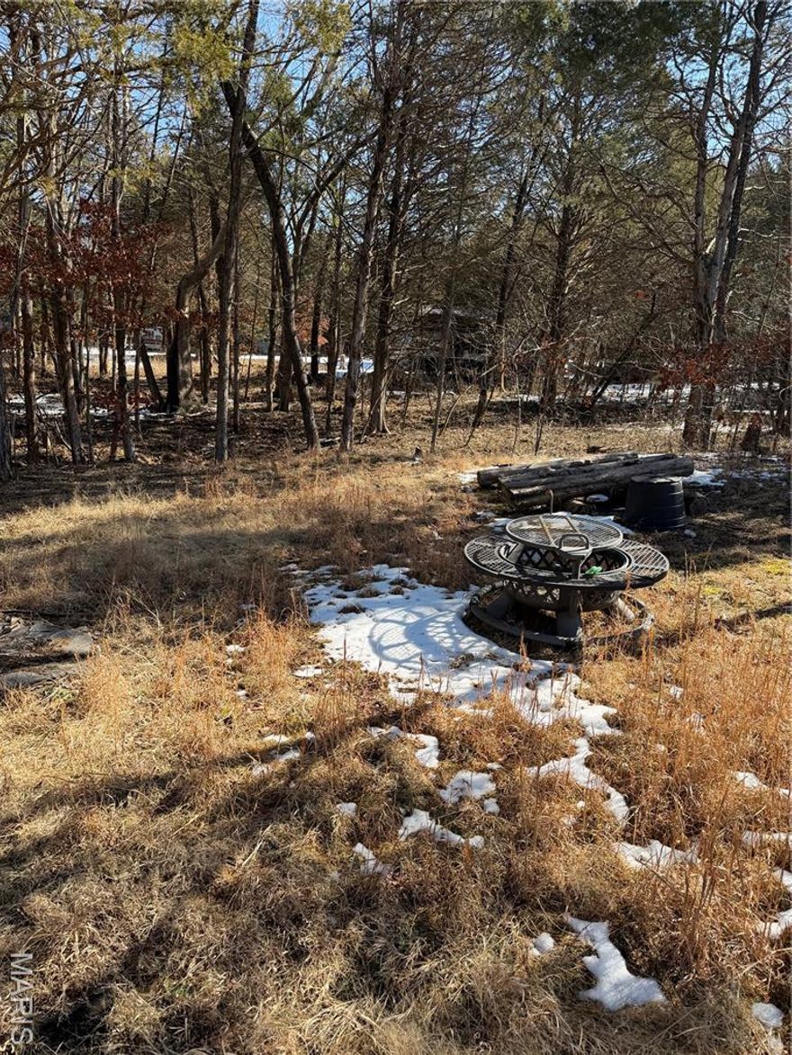 Welcome to Cedar Lake!  A 50 acre lake in a private community that offers family outdoor adventure in private setting an hour south of St. Louis.  Enjoy peace and privacy on this 0.070-acre lake-access lot tucked away in a quiet cul-de-sac. The front portion of the lot is partly cleared, making it easy to pull in a small camper or set up a primitive campsite, while the remaining area features a few mature trees, providing natural shade and a relaxing, wooded feel.
A small, quiet creek gently divides the property, adding charm and a peaceful atmosphere—perfect for nature lovers looking to unwind. 110 electric is close by, offering convenient access for future use.
Whether you’re looking for a weekend getaway, a simple camping spot, or a low-maintenance retreat near the lake, this lot offers a great balance of accessibility and seclusion.  Property is agent owner.