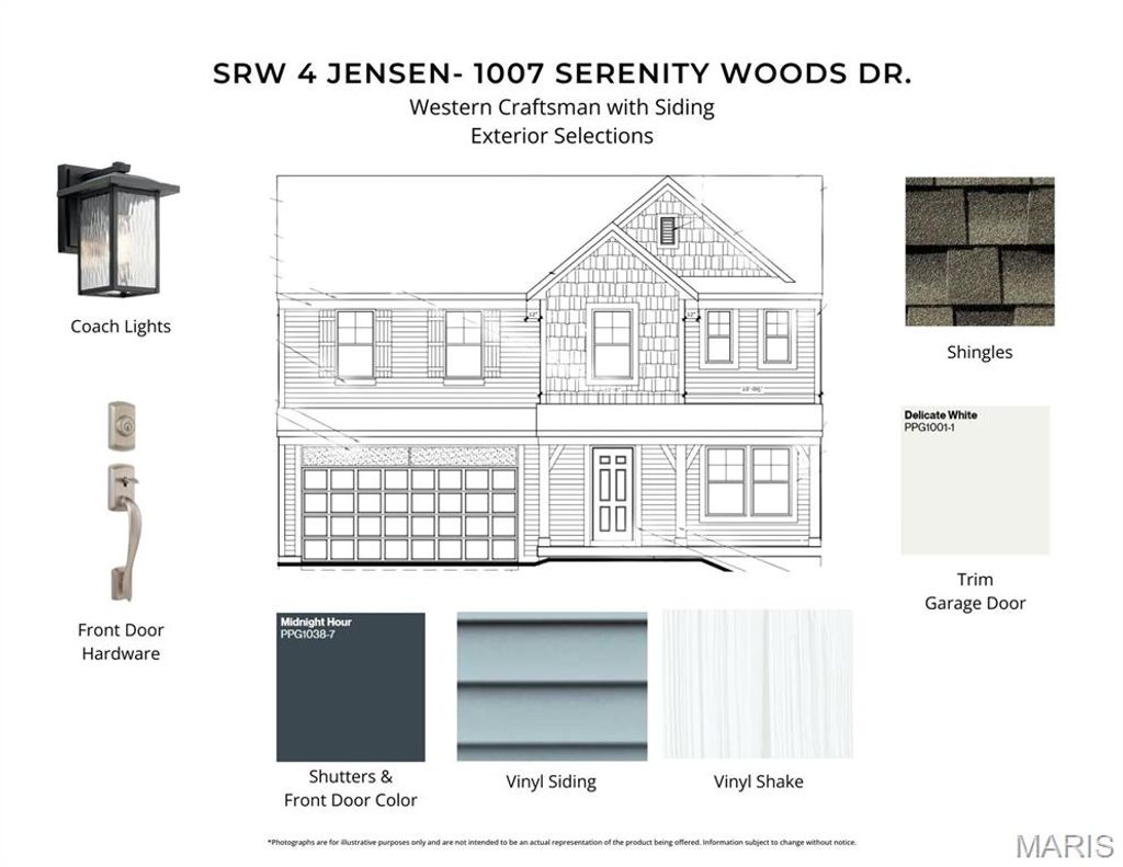 Photo of 1007 Serenity Woods Drive, Wright City, MO 63390 (MLS # 26019625)