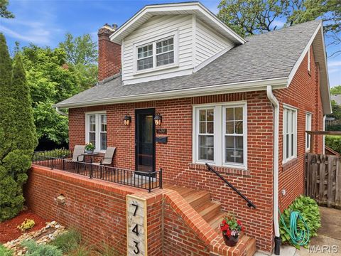 Tiny photo for 7439 Wellington Avenue, University City, MO 63130 (MLS # 26026769)