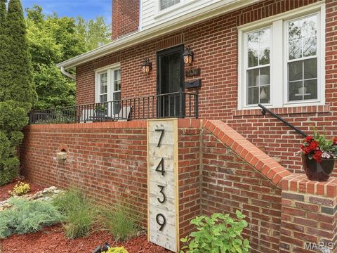 Tiny photo for 7439 Wellington Avenue, University City, MO 63130 (MLS # 26026769)