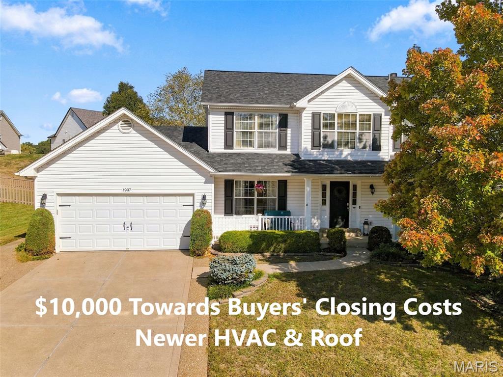 Photo of 1937 Providence Estate Drive, Wentzville, MO 63385 (MLS # 26067830)