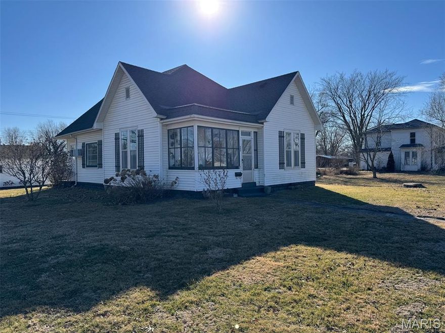 This charming 2-bedroom, 1-bath home sits proudly on a spacious corner lot, where comfort, convenience, and room to grow all come together. The moment you arrive, you’ll feel the potential—thanks to a huge backyard that’s ready for summer cookouts, pets, play, or your next big outdoor project. Inside, the home offers a warm, efficient layout with bright living spaces that make everyday living easy. Outside, the 2-car detached garage gives you the storage, workshop, or hobby space you’ve been craving.

Whether you're a first-time home buyer or looking for a smart investment, this property delivers the space, flexibility, and charm that make a house feel like home. Opportunities like this don’t sit long—come see what’s possible on this standout corner lot.