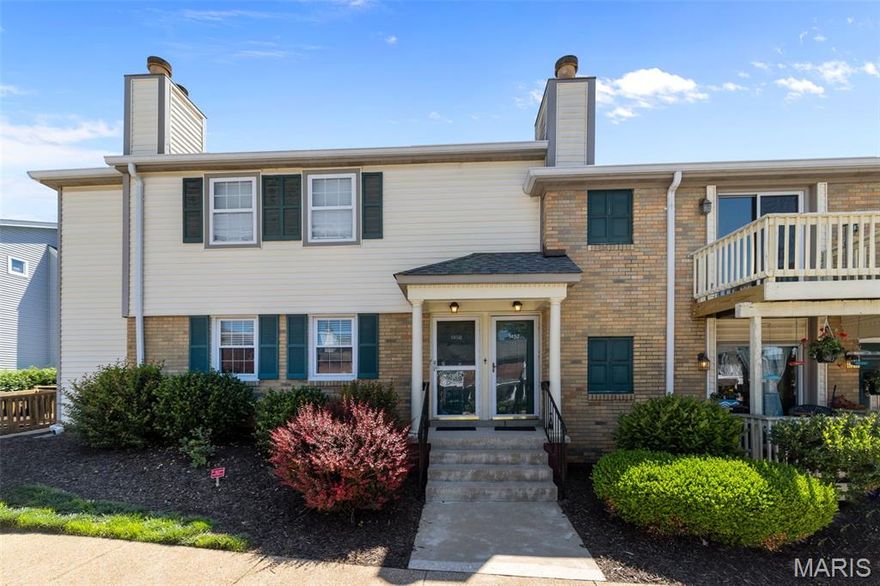 All of the features you want when looking for just the right Brentwood Forest Condo! Beyond the brilliant updates in this main-floor unit, let's talk about the full size side-by-side washer and dryer in the laundry room, wood-burning fireplace, and large, highly accessible patio! Rare to have all three of those features in a Brentwood Forest condo unit! Renovated in 2020, this condo features luxury vinyl plank flooring, new lighting fixtures, custom kitchen, delightful bathroom w/ walk in shower, and many more updates! The open living room/dining room is very inviting with the wood-burning fireplace as the focal point. Step out onto a large patio tucked away behind pretty foliage that is maintained for you - ahh, the carefree condo lifestyle! The kitchen features white shaker cabinetry, quartz counters, stainless steel appliances, and plenty of storage. The bathroom was thoughtfully updated light and bright, with a step-in, subway tile shower and glass door, as well as a new vanity and medicine cabinet for extra storage space. Did we mention your own laundry room with extra storage?! No stackable unit in the kitchen here! If you are unfamiliar with Brentwood Forest, there are two wonderful pools, two tennis courts, walking paths, ponds, and many more amenities, all within a short walk to grocery, restaurants, and places to shop! It is still truly a gem for any buyer looking for a low-maintenance lifestyle in the heart of St. Louis! Why rent when you can own this well maintained, gorgeous condo full of amenities!