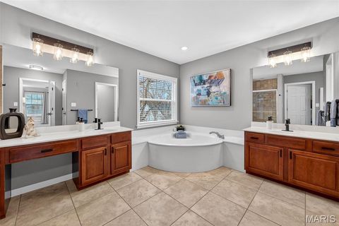 Tiny photo for 15595 Meadowbrook Circle Lane, Chesterfield, MO 63017 (MLS # 25079700)