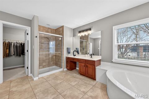 Tiny photo for 15595 Meadowbrook Circle Lane, Chesterfield, MO 63017 (MLS # 25079700)