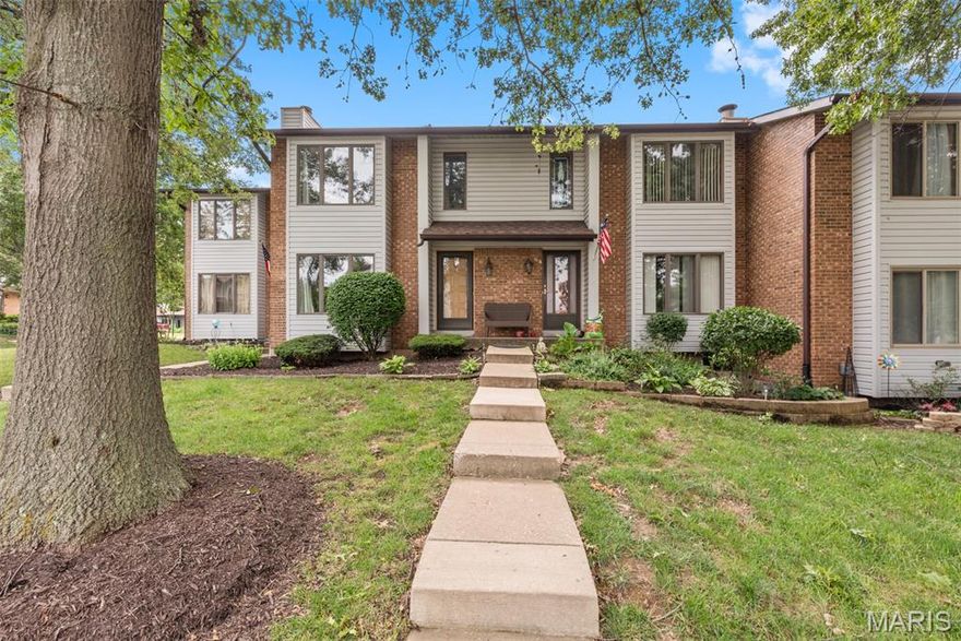 *Granite Countertops, New HVAC 2023, Windows 2023 and skylight 2026, French doors 2019.
* Updated flooring, paint/trim

Pride of ownership shines throughout with thoughtful updates and well-maintained finishes. The spacious living room is filled with natural light, enhanced by replacement windows throughout the home and a brand-new skylight featuring retractable blinds.
The eat-in kitchen offers abundant cabinet and countertop space, plus room for dining. French doors lead directly to the deck - the perfect space for relaxing or entertaining guests.
Upstairs, you'll find a generously sized primary bedroom and a comfortable guest bedroom, both served by a full bathroom.
The lower level provides excellent storage space and convenient walk-out access to the attached 2-car garage. The move-in ready townhome offers comfort, functionality, and value - don't miss your opportunity to make it yours!