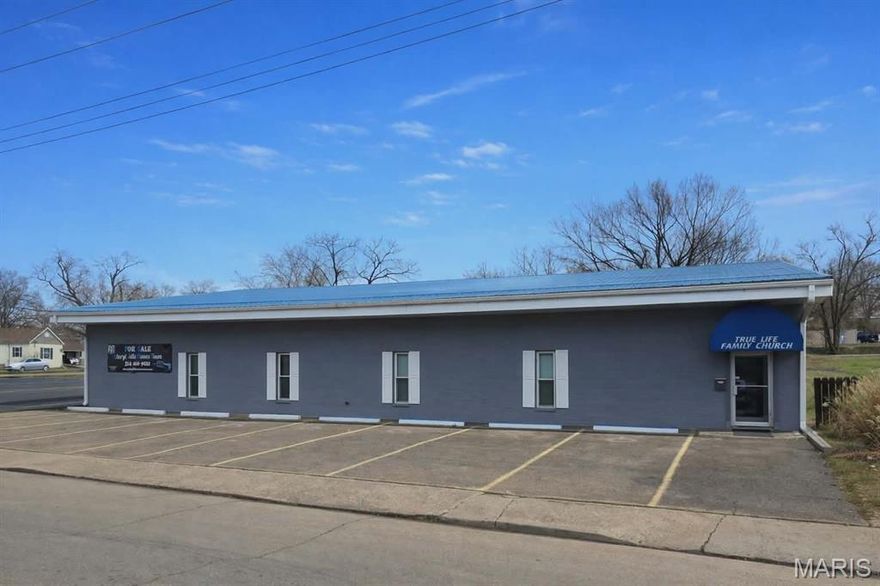 This versatile commercial building has seen extensive renovations and updates within the last two years, making it a fantastic opportunity for a business looking to establish or expand in a move-in-ready space. Approximately 90% of the building has been updated, including new drywall, insulation, and professional paint throughout, creating a clean and modern feel.
Recent improvements include new kitchen cabinets and flooring, new carpet in the auditorium area, and new vinyl flooring in the hallways and bathrooms. The spacious kitchen and dining area is ideal for gatherings, events, or employee use and features a stove, refrigerator, and a large island, all installed in late 2024.
Additional upgrades include a new sump pump with battery backup installed in 2024, providing added peace of mind. The parking lot was sealed and striped in 2024, and the building is equipped with security lighting along the rear parking lot side as well as an alarm system with all doors wired for security.
The property currently includes three additional rooms already set up as potential offices, with plenty of room to create more offices, meeting rooms, or flexible workspaces if desired. With its large auditorium space and flexible layout, this property offers endless possibilities for a variety of business uses.
A great opportunity to launch, relocate, or grow your business in a thoughtfully updated building ready for its next chapter.