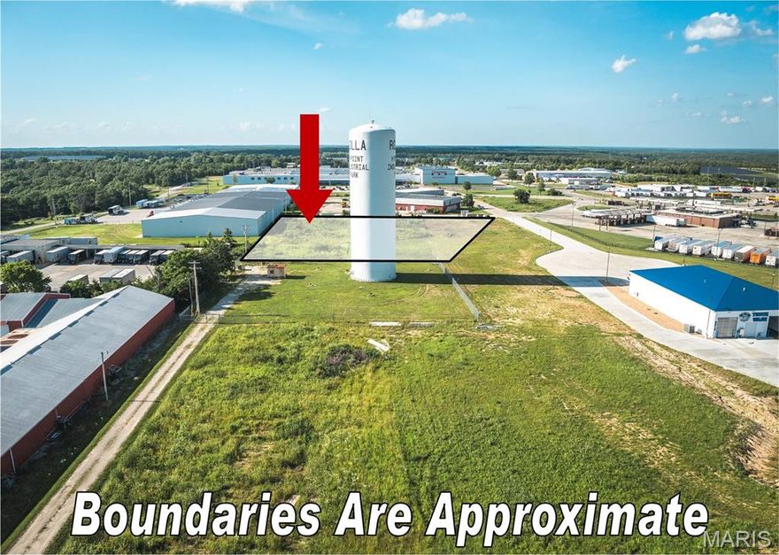 This 2.6 m/l acre commercial lot is located just off I-44 at Exit 189 in Rolla, Missouri, with direct access from Enterprise Drive and positioned immediately next to the newly developed QuikTrip Travel Center. Situated adjacent to the Hy Point Industrial Park area, the property benefits from proximity to a well-established commercial and industrial hub. Zoned C-2, it allows for a variety of commercial uses including retail, restaurant, office, drive-thru, and auto-related services. The lot is cleared, level, and ready for development, with utilities available. While a few miles from Rolla’s main business loop, this site serves as a busy stop for interstate travelers. Neighboring businesses like Love’s, McDonald’s, Subway, and QuikTrip draw steady traffic from I-44, offering excellent visibility and convenient access for highway-oriented development.