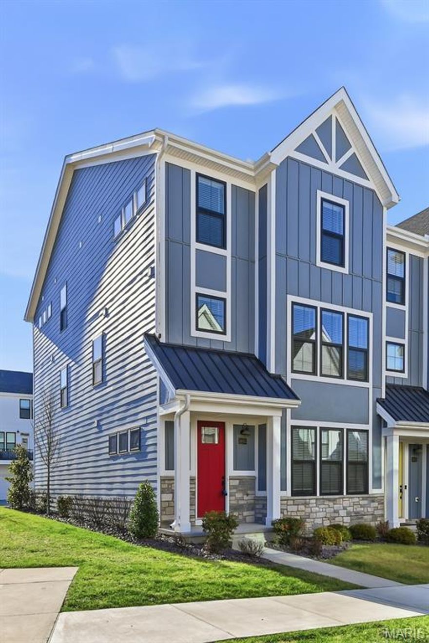 Welcome home to this beautiful three-level townhome that offers space, style, and comfort in every corner in Wildhorse Village! From the moment you step inside, you’ll feel right at ease with its open and inviting layout—perfect for everyday living and entertaining. The main level features a large office/bedroom, ideal for working from home or creating a quiet retreat, along with a convenient half bath. Gorgeous upgraded flooring flows throughout the spacious open-concept living area. The family room is warm and welcoming, complete with a custom built-in electric fireplace for relaxing evenings at home. The kitchen is a true standout, featuring stainless steel appliances, stunning cabinetry, granite countertops, a custom backsplash, and a center island that makes cooking and gathering a joy. Upstairs, you’ll find a peaceful primary bedroom with a private en suite that includes a double vanity, an oversized walk-in shower, and a generous walk-in closet. Two additional bedrooms, a full bathroom, and a laundry room complete the upper level, offering comfort and convenience for everyone. Step outside and enjoy your maintenance-free back deck overlooking the beautiful lake—perfect for morning coffee or evening relaxation. A two-bay garage provides ample parking and storage. This townhome is clean, bright, and fresh and has everything you’ve been looking for without the wait of building. Move in ready.