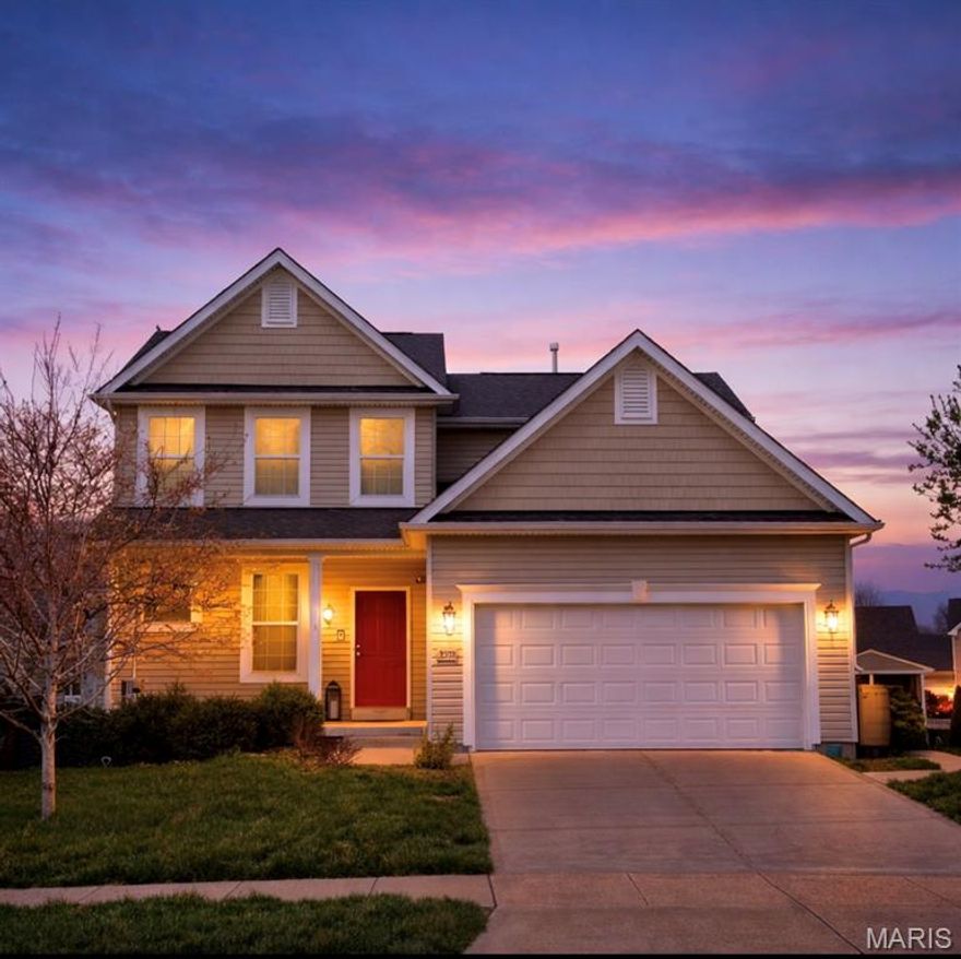 Welcome to this beautifully appointed 3 bedroom, 3.5 bathroom home built in 2016 ( only 10 yrs young! ) This Incredible property is offering 2,364 sqft of thoughtfully designed living space, enhanced by exceptional indoor and outdoor amenities, providing the advantages of modern construction, and contemporary design. The main level features 9ft ceilings, recessed lighting, and luxury flooring that flows seamlessly through the entry, kitchen, and breakfast room. The kitchen is both stylish and functional, highlighted by granite countertops, impressive 42” cabinetry, and ample space for everyday living and entertaining. Upstairs, you’ll find a conveniently located laundry room along with 3 bedrooms designed for comfort and privacy. The spacious primary suite features a large walk in closet and a full 5 piece primary bathroom, that offers both comfort and functionality. Upstairs you will find another full bathroom. The finished lower level provides additional living and entertainment space, complete with a full third bathroom ideal for guests, recreation, or a private retreat for guests coming inside from the pool.  A large storage room features a sump pump and pit to add peace of mind and practical functionality. Step right outside to enjoy your own private oasis, featuring a heated saltwater in-ground pool , with a built in waterfall feature, perfect for relaxing or hosting gatherings. With spring underway and summer just around the corner, this backyard retreat is ready to take center stage, whether it’s quiet mornings by the water or sun filled afternoons! This home is also equipped for modern living with Cat5e prewiring for smart devices including camera hook ups , access points, and smart TVs, along with HDMI connections, Ethernet ports, surround sound prewiring, and features a video only intercom system (no audio) ideal for today’s connected lifestyle. Ideally located, this home is just a half mile from Blanchette Park and approximately 1.5 - 2 miles away from Frenchtown and the Historical St. Charles Riverfront , offering convenient access to outdoor recreation, dining , and local attractions & festivities. With its 2016 construction, thoughtful upgrades, this home definitely offers an opportunity to enjoy contemporary living at it's finest. A truly exceptional property offering refined living both inside and out, with just the right touch of seasonal charm! This is your chance to call 2353 Banon Drive home and have your very own private pool !!!