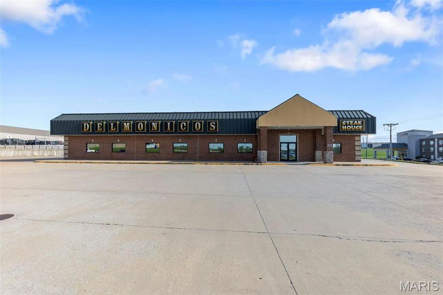 This 8,970 SF metal-frame commercial building on 1.38 acres offers a low-maintenance exterior and flexible C2 zoning. Built in 2010 and currently used as a restaurant, the property is well-suited for conversion to retail, strip center, medical office, or other commercial uses. Features include 3-phase electrical, ample parking, and excellent site access. The property also features a spacious banquet room that can be partitioned into three separate sections, a fully equipped commercial kitchen, and a dedicated bar area. Located just off I-55 near hotels, gas stations, major highways, and the Cape Girardeau Sportsplex, the property sits in a high-traffic corridor with strong visibility. Jackson, MO is experiencing consistent commercial and residential growth, making this an ideal location for investment or business expansion. Don’t miss this opportunity to capitalize on one of Southeast Missouri’s most active and rapidly developing markets. Location: City, High Traffic, Hwy/Interstate Frntg