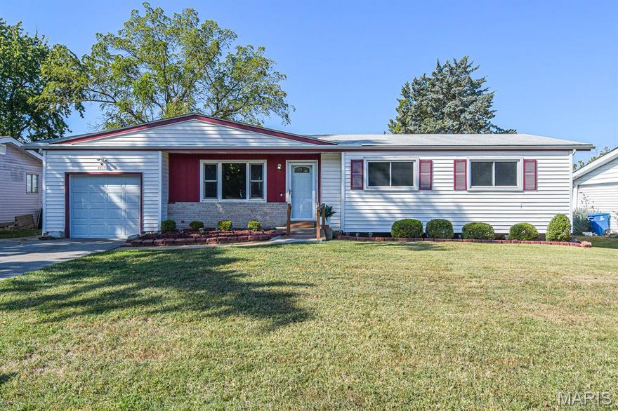 Welcome home! Move-in ready, updated Beautiful ranch w/ 3 bedrooms, 1.5 baths, freshly painted and ready for the next homeowner!  Gleaming, white oak, refinished hardwood floors run through-out the living room, hallway and into the three bedrooms. Large living room w/ great natural light opens into updated eat-in kitchen. Kitchen has pantry closet, clean fresh cabinets and countertops, Stainless Steel appliances to include: electric stove, microwave, dishwasher and refrigerator. New laminate floors in kitchen & half bath. Great view of backyard from back of house overlooking Koeneman Park. Down the hall are 3 nice sized bedrooms w/ new lighting fixtures, and updated full hall bath w/ tub/shower combo. Bonus half bathroom on main level as well! Sunporch overlooks the backyard and is great for relaxing w/ a drink or watching a rain shower and staying dry! Downstairs, the walk-out basement, has a large recreation room, and family/sleeping room so everyone can spread out!  AND Storage & laundry room area and a wall of closets to hide all the extras. Over sized driveway for off street parking. Close to schools, shopping, and restaurants. Updates: Electrical panel, plumbing stack, and more!