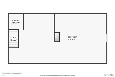 Tiny photo for 4711 Minnesota Avenue, St Louis, MO 63111 (MLS # 26066425)