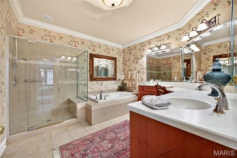 Tiny photo for 6 Upper Conway Lane, Chesterfield, MO 63017 (MLS # 25054054)