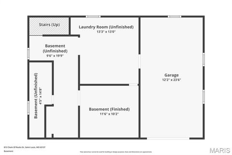 Tiny photo for 813 Chain Of Rocks Drive, St Louis, MO 63137 (MLS # 25068920)