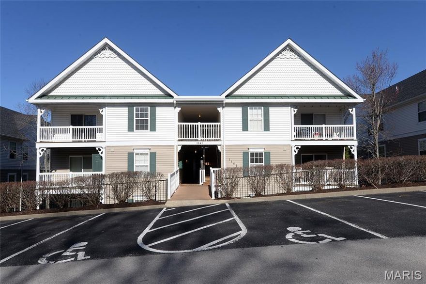 Great Condominum complex of excellent construction quality and modern design.  Open floor concept joining the dining room - kitchen - and living rooms.  Beautiful vaulted ceilings are a noticable feature on this third floor condo in the rear of the complex.  The master bedroom suite (with walk-in closet, double bowl/sink vanity, and walk-in shower) is on the opposite end of the floor plate from the second bedroom and hallway full (second) bathroom.  Generous sized covered deck off of the living room.  Full sized washer and dryer within the condo.  New Micowave and oven/stove. Plenty of parking options on both side of the building.  Schedule a showing today! Location: Suburban, Upper Level.