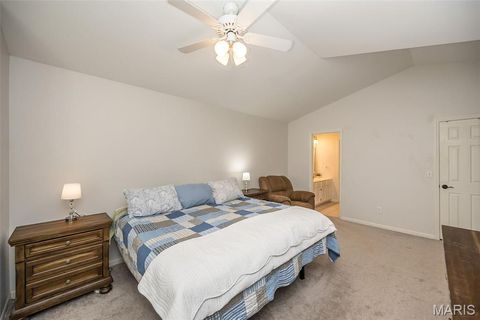 Tiny photo for 1337 Stone Run Drive, Ballwin, MO 63021 (MLS # 25082770)