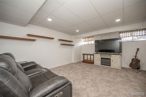 Tiny photo for 1337 Stone Run Drive, Ballwin, MO 63021 (MLS # 25082770)