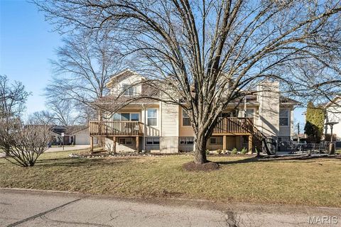 Tiny photo for 1337 Stone Run Drive, Ballwin, MO 63021 (MLS # 25082770)