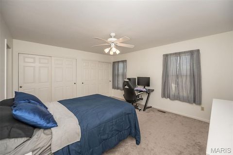 Tiny photo for 1337 Stone Run Drive, Ballwin, MO 63021 (MLS # 25082770)