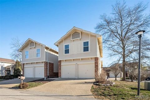 Tiny photo for 1337 Stone Run Drive, Ballwin, MO 63021 (MLS # 25082770)