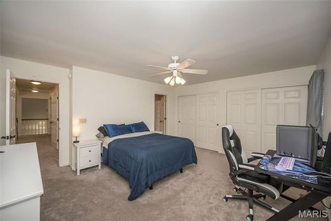 Tiny photo for 1337 Stone Run Drive, Ballwin, MO 63021 (MLS # 25082770)