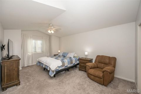 Tiny photo for 1337 Stone Run Drive, Ballwin, MO 63021 (MLS # 25082770)